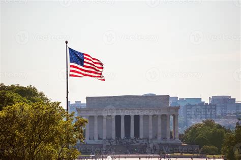 Abraham Lincoln Memorial building Washington DC 824823 Stock Photo at ...