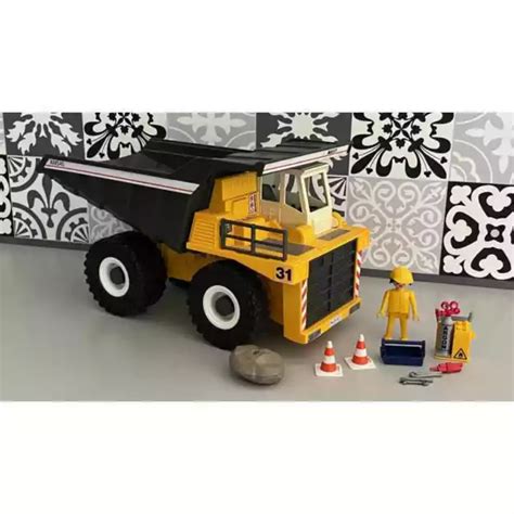 Gros Camion De Chantier Playmobil Eur Picclick Fr