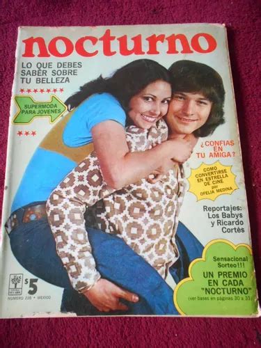 Revista Nocturno Blanca Guerra Ofelia Medina Raphael 70s Mercadolibre