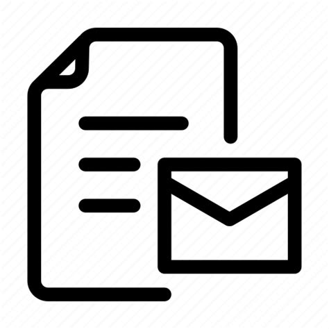 Document Mail Email Message Icon Download On Iconfinder