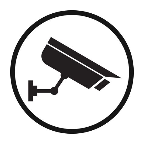 CCTV Camera Icon, Security Camera Icon 5261421 Vector Art at Vecteezy