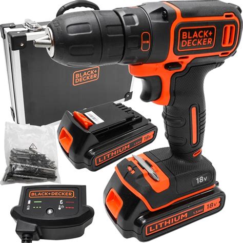 WIERTARKO WKRĘTARKA BDCDC18 BLACK DECKER WALIZKA 7520157642