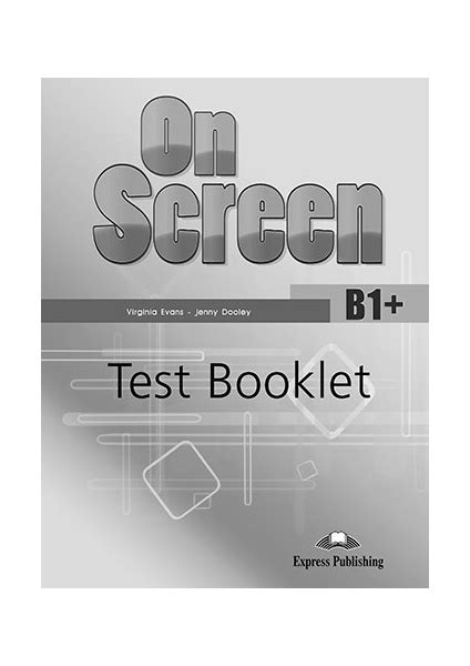 On Screen Revised B1 Test Booklet купить с доставкой по выгодным