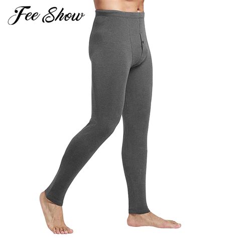 Thermal Underwear Legging Men Mens Sport Leggins Thermal Thermal Leggings Pants Yoga Pants