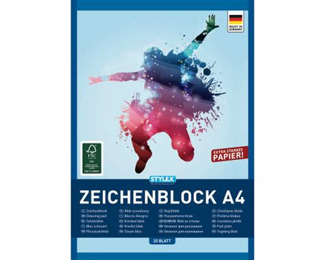 Zeichenblock A Blatt Von Stylex Oder Oxford