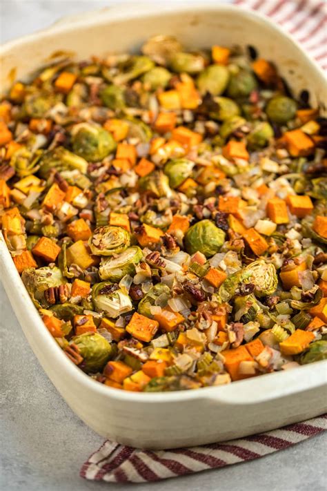 Fall_Roasted_Vegetable_Casserole_Cranberries_Pecans_Vegan_GlutenFree_OilFree-5 - From My Bowl