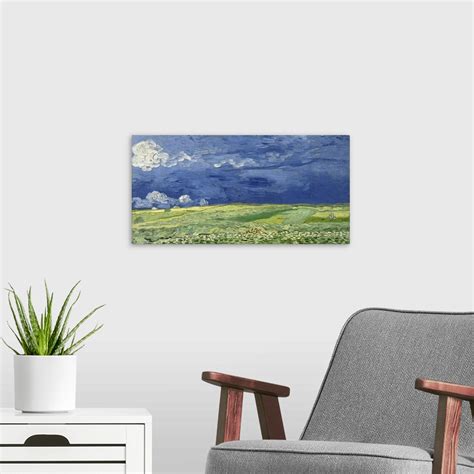 Wheatfield Under Thunderclouds Wall Art, Canvas Prints, Framed Prints ...