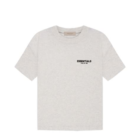 ESSENTIALS TEE SS22 LIGHT OATMEAL AREA 02