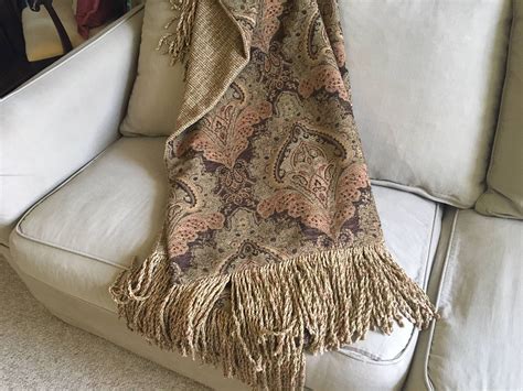 European Tapestry Throw Blanket Old World Charm Italian