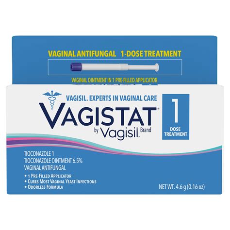 Vagistat By Vagisil Vaginal Antifungal Yeast Infection Treatment 1 Dose Treatment Ointment In