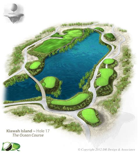 Golf Course Hole Graphics :: Behance