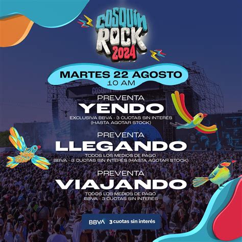 Imperdible tiene fecha el Cosquín Rock 2024 y la preventa de