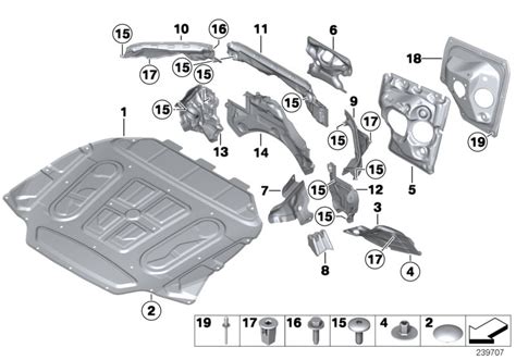 51489166115 Insonorisation Capot Moteur Isolation DOrigine Bmw Partie