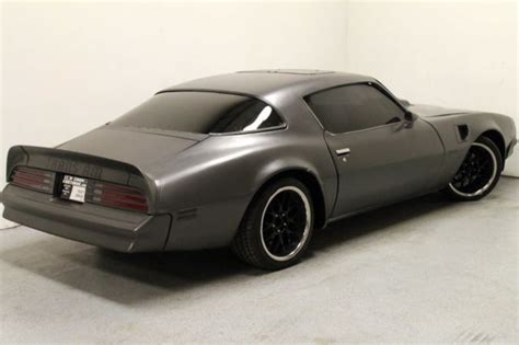 Custom Trans Am Gunmetal Gray Big Block Resto Rod Pro Touring