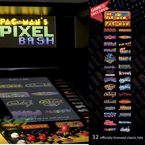 Pac Man Pixel Bash Cabaret Home Arcade Machine