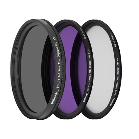 Ultimaxx 55mm 3PC FILTER KIT W UV CPL FLD