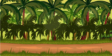 Jungle background concept Royalty Free Vector Image