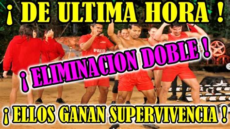 FILTRAN QUIEN GANA LA SUPERVIVENCIA EXATLON ALL STAR CAP 37 DOBLE