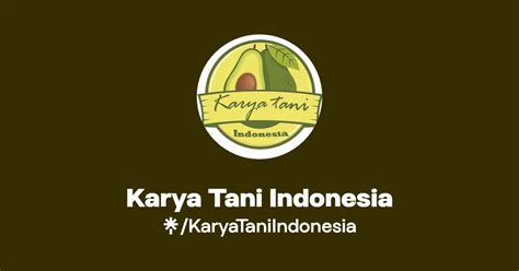 Karya Tani Indonesia Instagram Facebook Tiktok Linktree