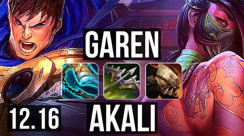 GAREN Vs AKALI TOP 14 2 11 1 7M Mastery Legendary 600 Games