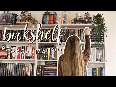 2020 BOOKSHELF REORGANIZATION Building My Tbr Cart YouTube