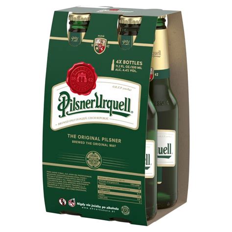 Pilsner Urquell Piwo Jasne 4 X 0 33 L E Leclerc