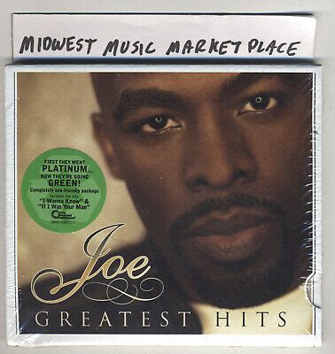 JOE - Greatest Hits CD - Brand New MINT & Sealed Digipak With Hype ...