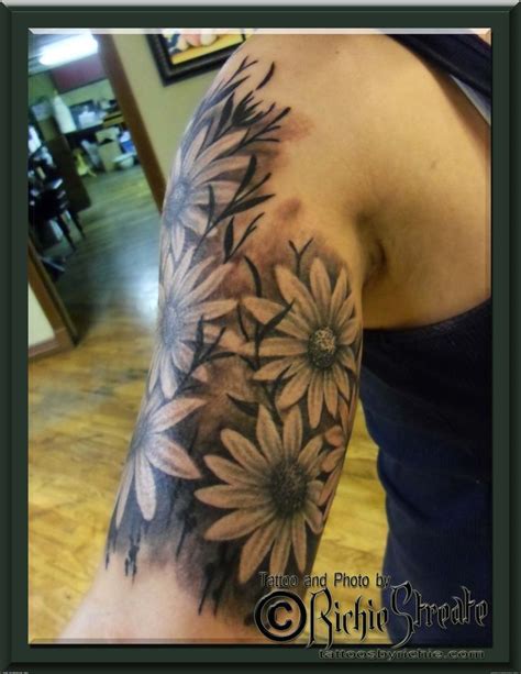 Sunflower Tattoo - Tattoo Artists.org | Sunflower tattoo sleeve, Half ...