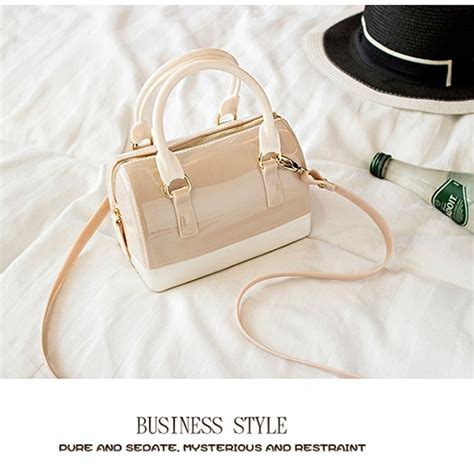 Nude Jelly Purse Cute Cross Body Bags Baginning