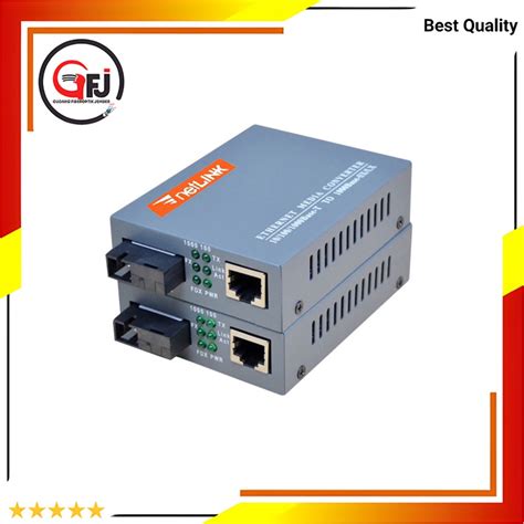 Jual Fiber Media Converter Netlink Gigabit Htb Gs A Htb Gs B