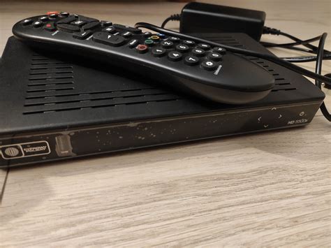 Dekoder Satelitarny Do Telewizji Polsat Box HD 5500s Zasilacz Pilot