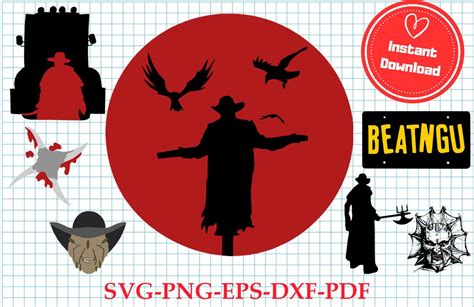 Bundle Svg Full Color Jeepers Creepers Movie Terror Movies 90s Etsy