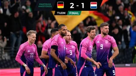 Resumen Alemania Remonta A Pa Ses Bajos Con Gol De Var Tudn F Tbol