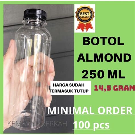 Jual Botol Plastik Almond Ml Jus Termurah Dan Terbaik Shopee Indonesia