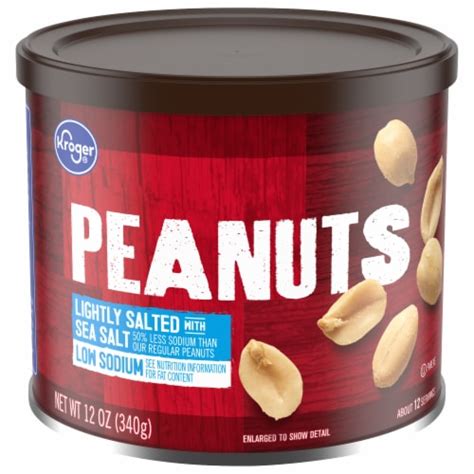 Kroger Lightly Salted Peanuts Oz Fred Meyer