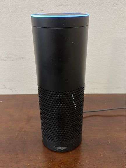 Amazon Echo Tower Speaker Alexa Bartkus Auctioneers