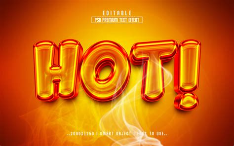 Hot 3d Editable Psd Text Effect Style Graphic By Mdjahidul99519 · Creative Fabrica