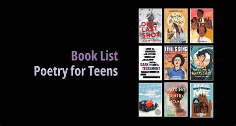 Poetry for Teens - Princeton Public Library