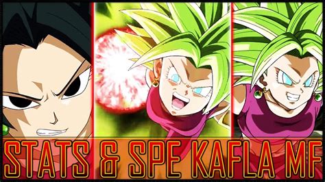 Excellente Stats And Spe Kafla Mf Éveil Kale Caulifla And New Vados