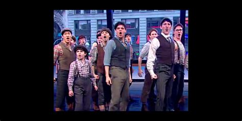 Check Out Jeremy Jordan and His Fellow Newsies Perform 'Seize the Day ...