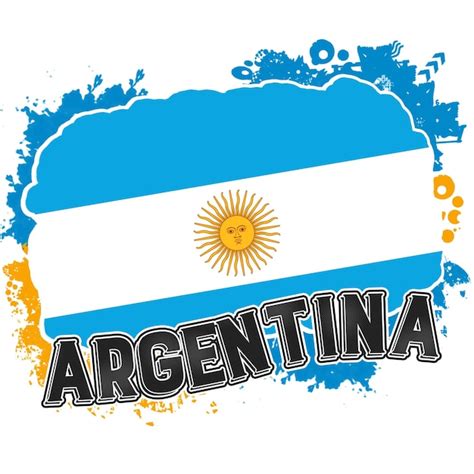 PSD De Bandera Argentina Vintage 7 000 Plantillas PSD Gratuitas De