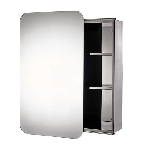 Buy Stainless Steel Sanremo Sliding Door Bathroom Mirror Cabinet