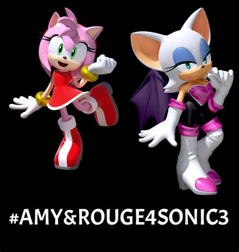 Amy and Rouge for Sonic 3 by Prentis-65 on DeviantArt