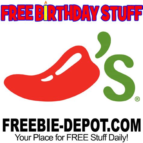 FREE BIRTHDAY STUFF Chilis Grill Bar Freebie Depot