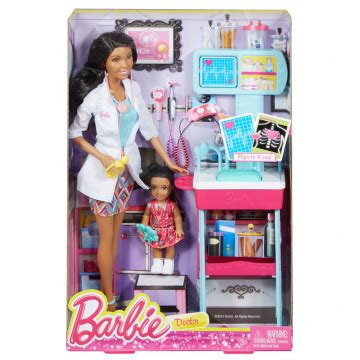 Set De Juegos Barbie Yo Puedo Ser Pediatra AA CFX36 BarbiePedia