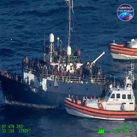 Massive Times Italian Coast Guard Finds 1 200 Migrants From Africa