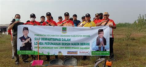 Camat Cibarusah Launching Lomba Kampung Bersih Makin Berani