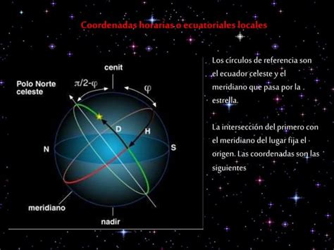 COORDENADAS CELESTES PPT