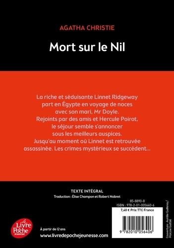 Mort Sur Le Nil Agatha Christie Livres Furet Du Nord