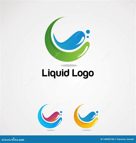 Splash Liquid Colorful Logo Vector Icon Element And Template For